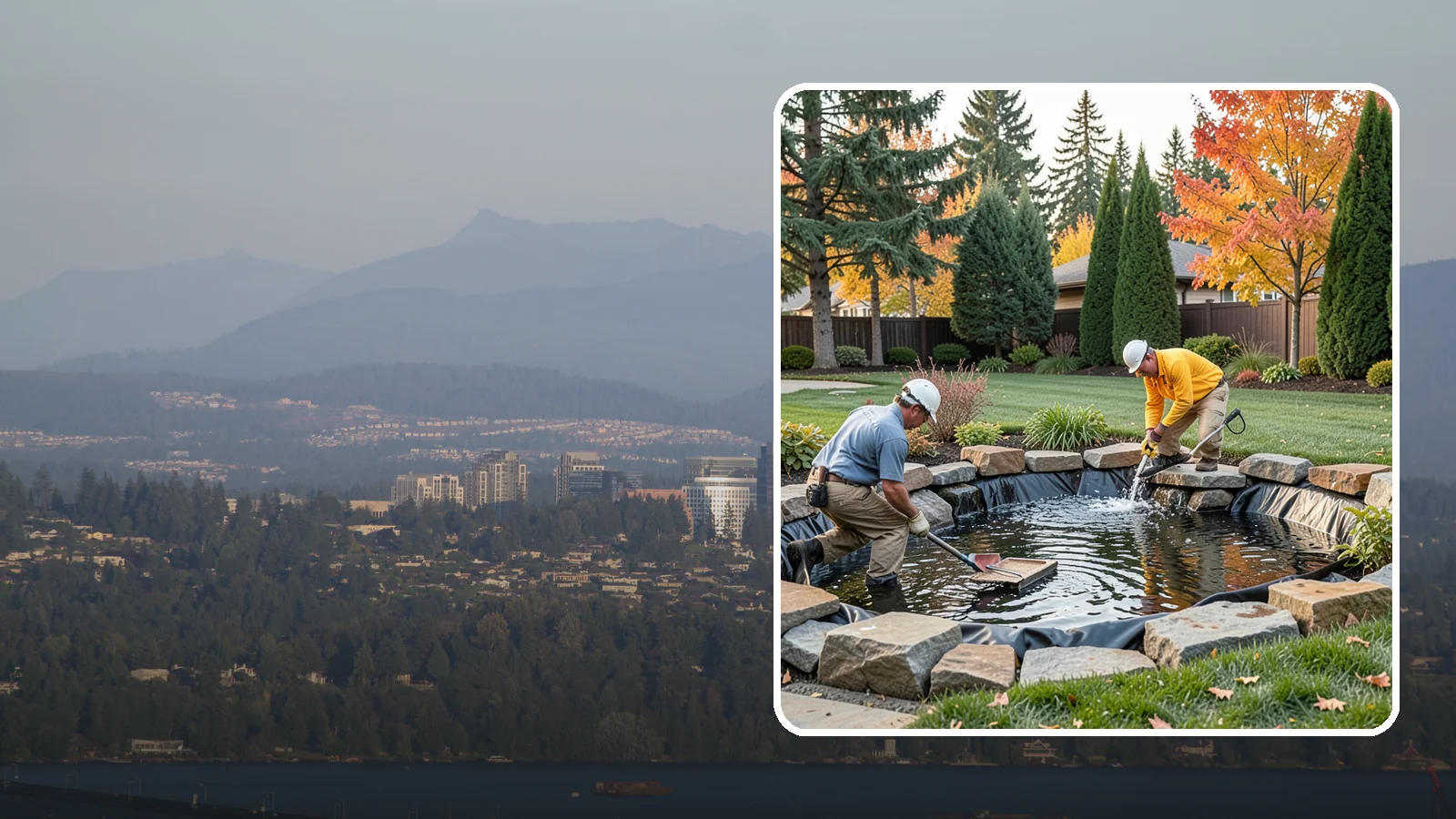 Pond Repair in Medina, King County, WA - We diagnose and fix leaks, pump failures, and structural issues to bring struggling ponds back to full health.