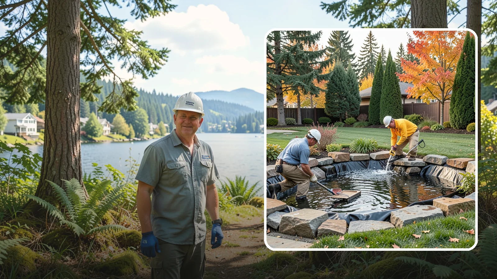 Pond Repair in Milton, King County, WA - We diagnose and fix leaks, pump failures, and structural issues to bring struggling ponds back to full health.