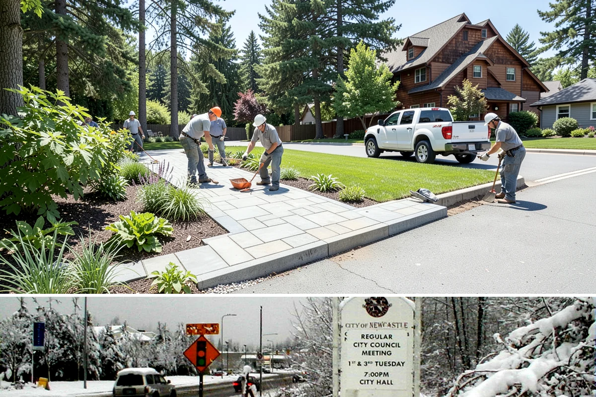 Pond Repair in Newcastle, King County, WA - Repairs are easiest in the drier spring-through-fall months when ponds can be partially drained without contending with constant...