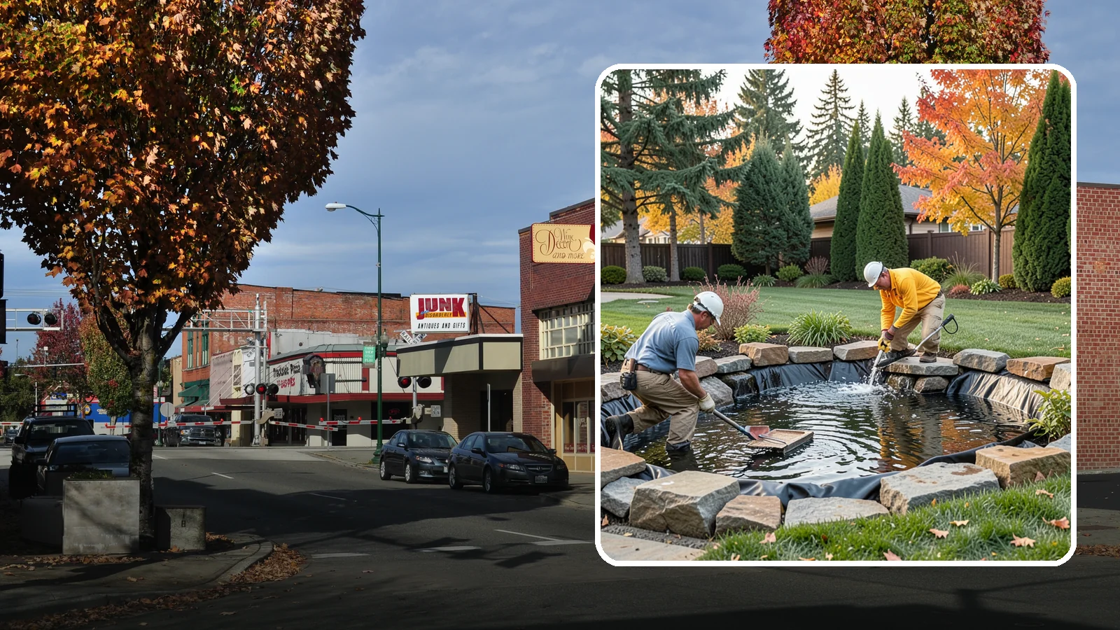 Pond Repair in Puyallup, Pierce County, WA - We diagnose and fix leaks, pump failures, and structural issues to bring struggling ponds back to full health.