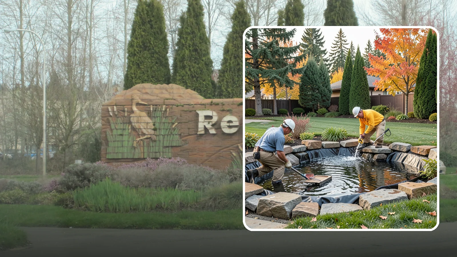 Pond Repair in Renton, King County, WA - We diagnose and fix leaks, pump failures, and structural issues to bring struggling ponds back to full health.