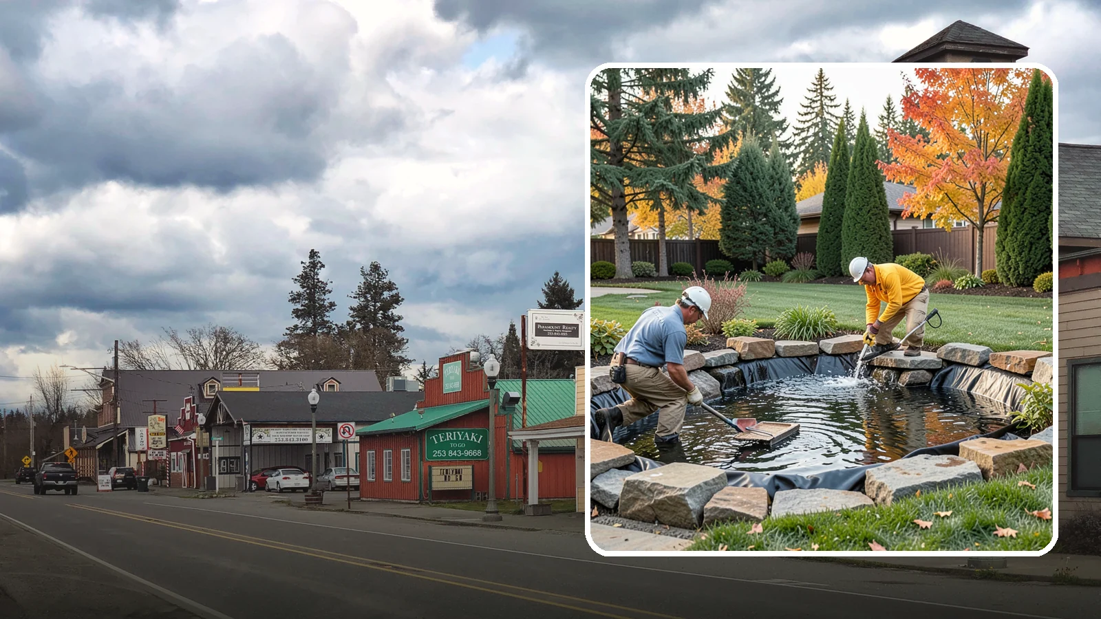 Pond Repair in Roy, Pierce County, WA - We diagnose and fix leaks, pump failures, and structural issues to bring struggling ponds back to full health.