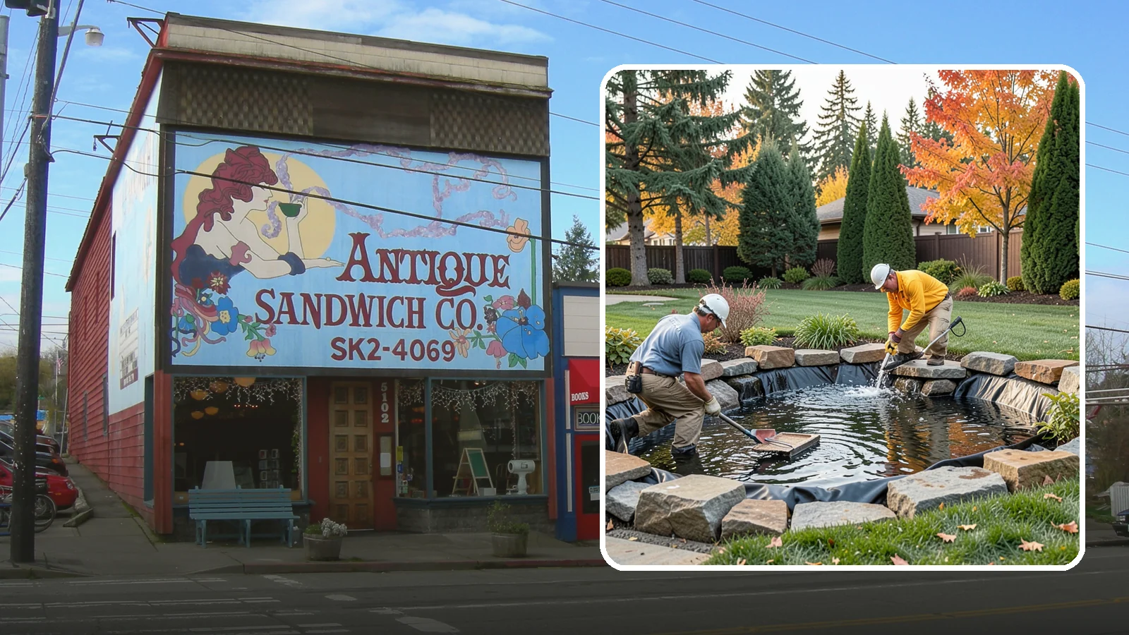 Pond Repair in Ruston, Pierce County, WA - We diagnose and fix leaks, pump failures, and structural issues to bring struggling ponds back to full health.