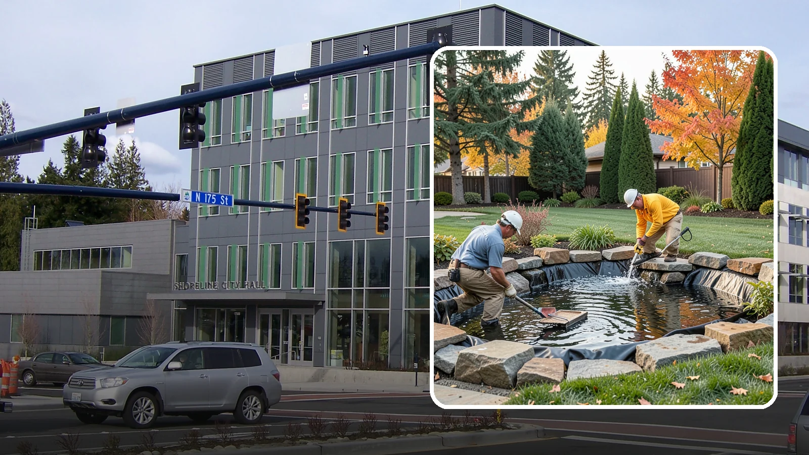 Pond Repair in Shoreline, King County, WA - We diagnose and fix leaks, pump failures, and structural issues to bring struggling ponds back to full health.