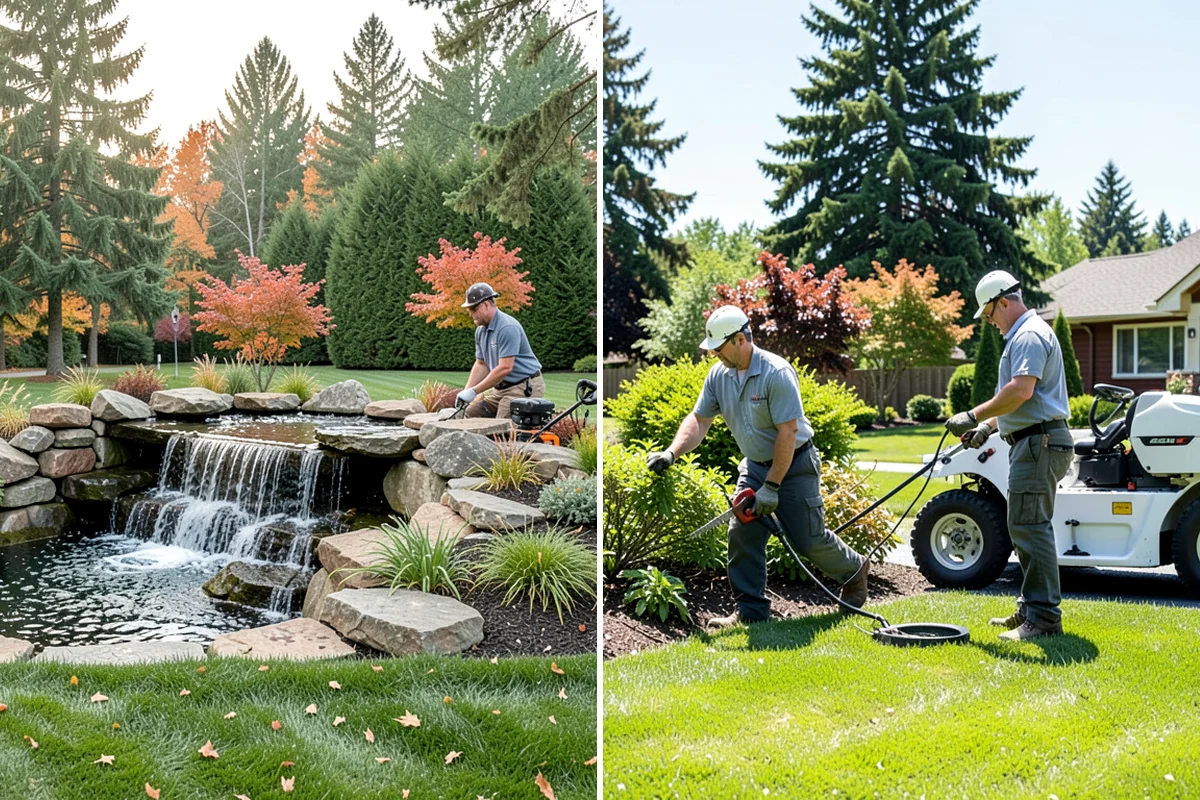 Pond Repair in Shoreline, King County, WA - Inspect the pond to locate the source of failure