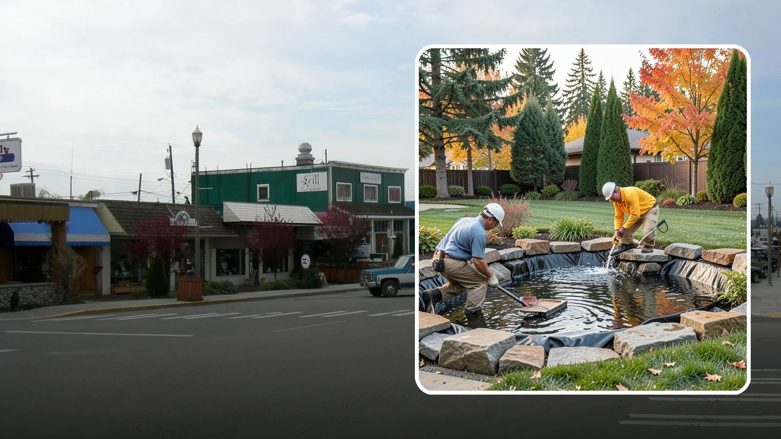 Pond Repair in Stanwood, Snohomish County, WA - We diagnose and fix leaks, pump failures, and structural issues to bring struggling ponds back to full health.