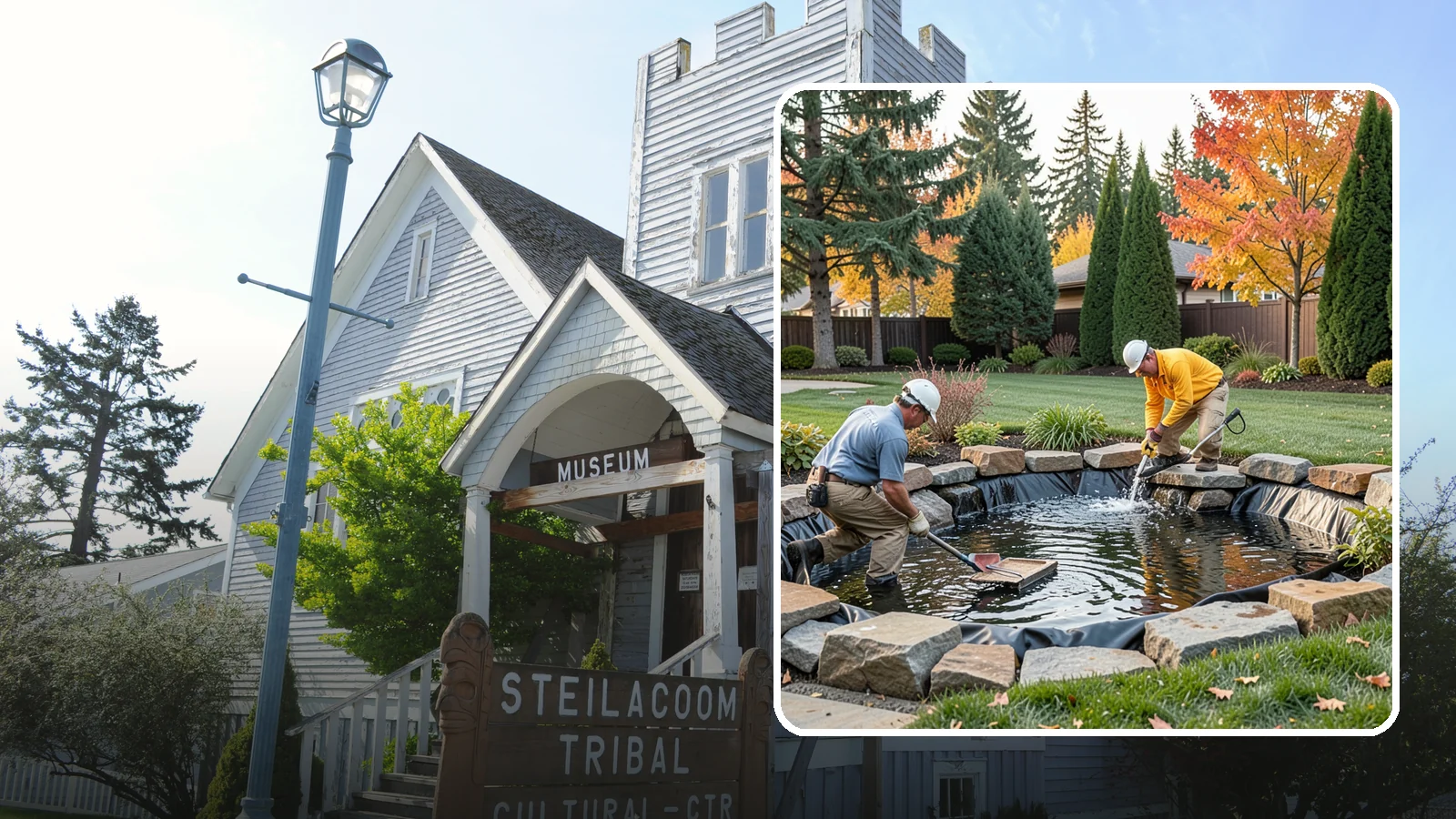 Pond Repair in Steilacoom, Pierce County, WA - We diagnose and fix leaks, pump failures, and structural issues to bring struggling ponds back to full health.