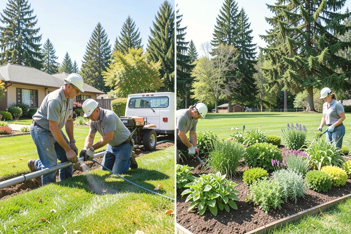Pond Repair in Steilacoom, Pierce County, WA - Inspect the pond to locate the source of failure