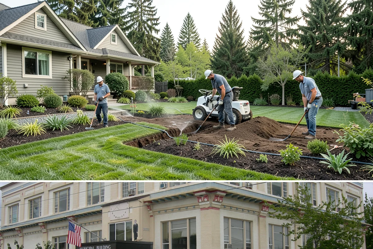 Pondless Waterfall in Anacortes, Skagit County, WA - Best built spring through fall.
