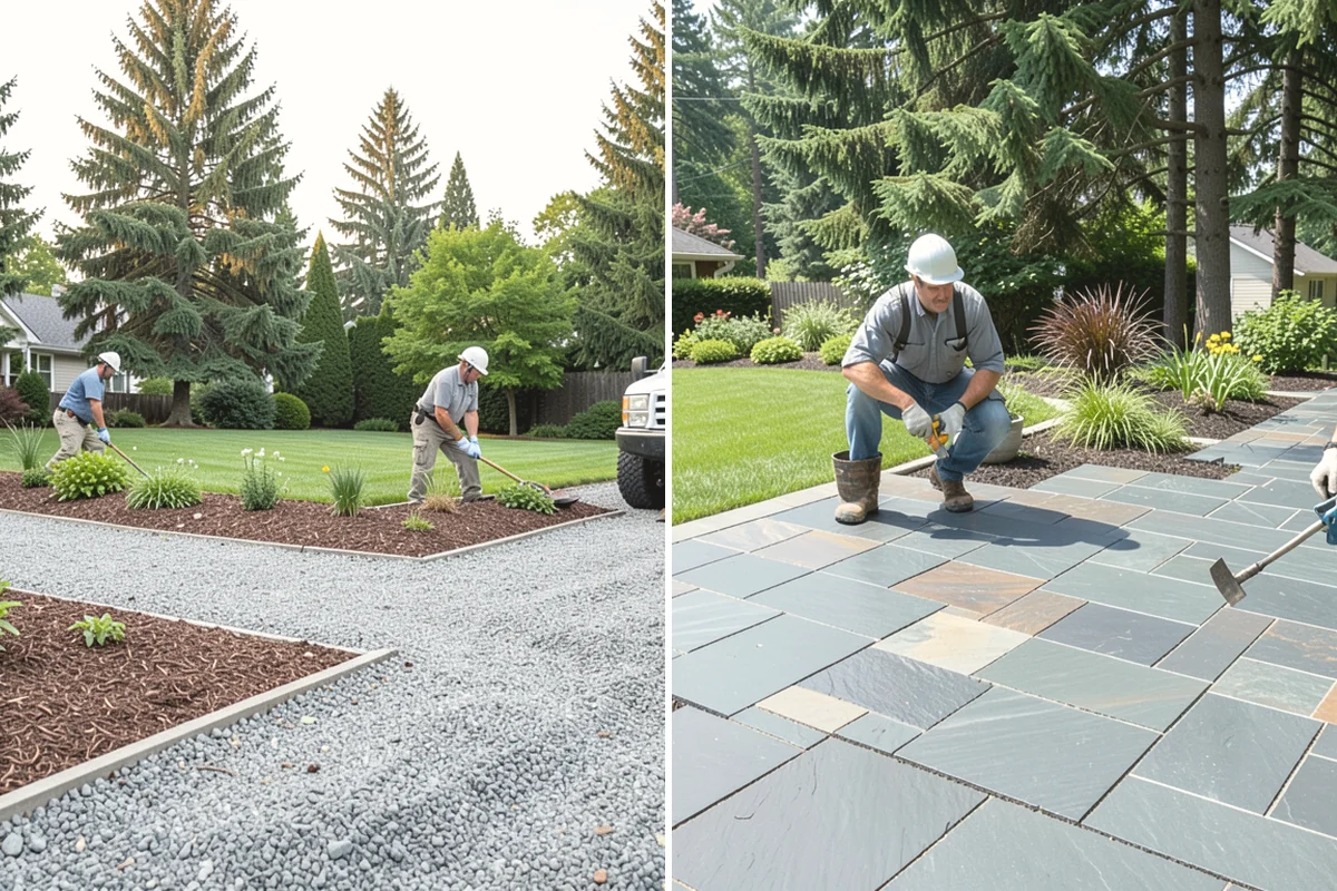 Pondless Waterfall in Burien, King County, WA - Design the waterfall and stream path