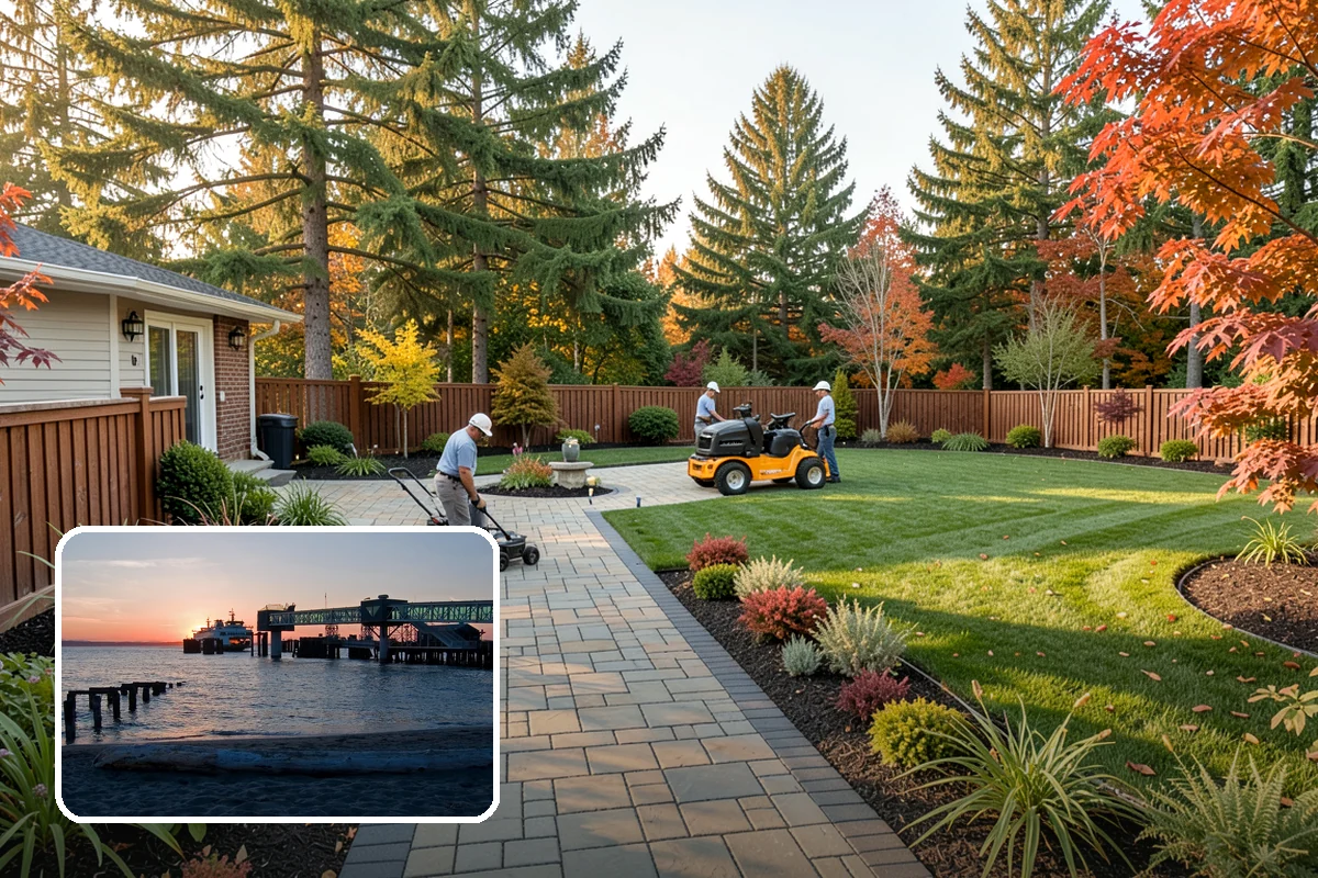 Pondless Waterfall in Edmonds, Snohomish County, WA - Beauty and sound, no open pond