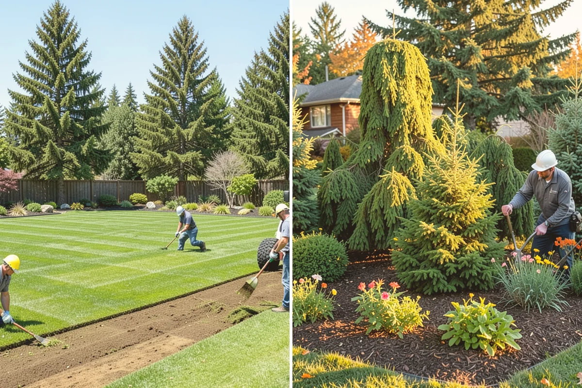 Pondless Waterfall in Fife, Pierce County, WA - Design the waterfall and stream path
