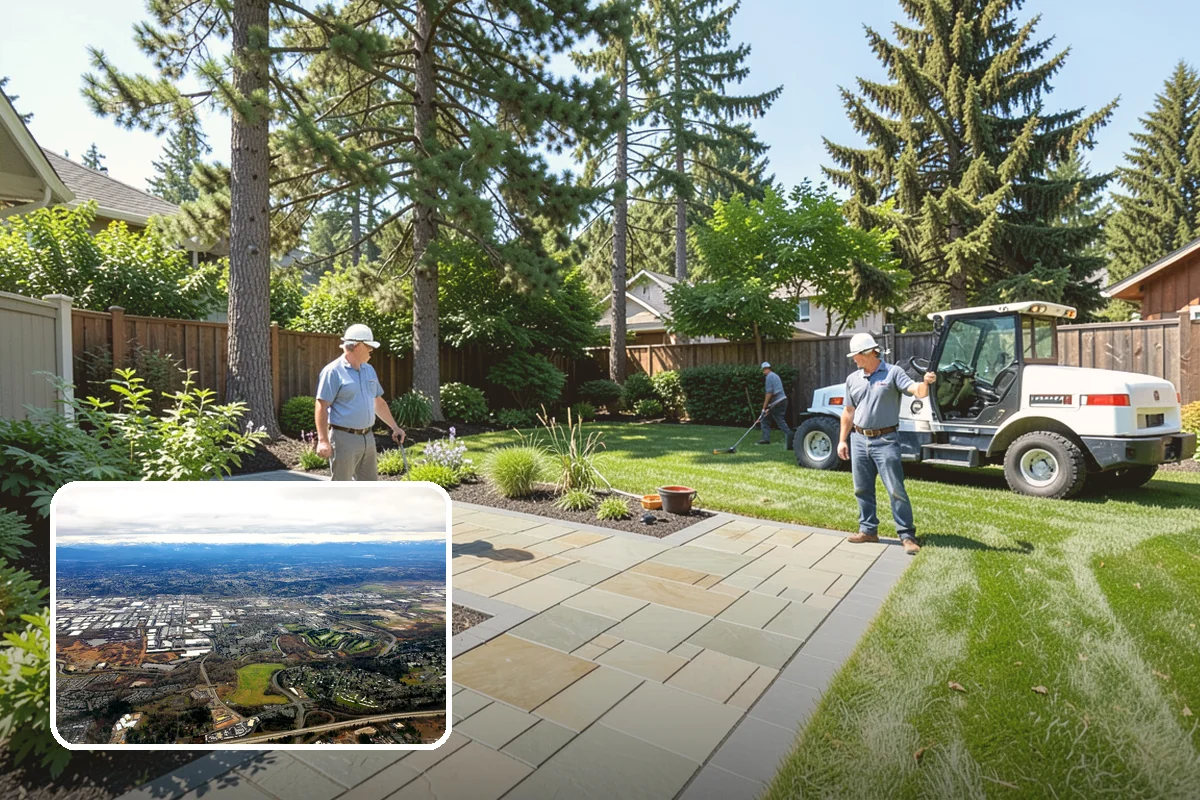 Pondless Waterfall in Kent, King County, WA - Beauty and sound, no open pond