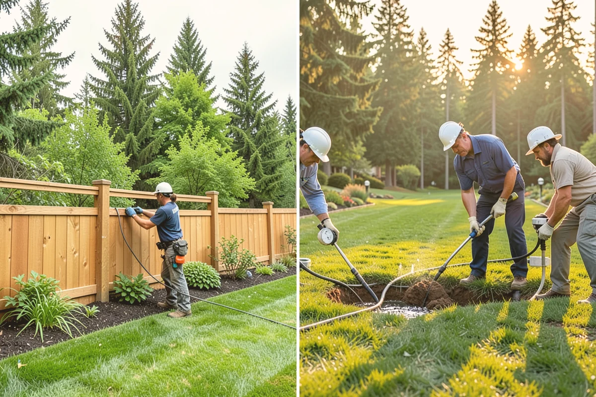 Pondless Waterfall in Kent, King County, WA - Design the waterfall and stream path