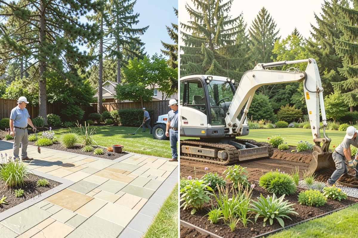 Pondless Waterfall in Kirkland, King County, WA - Design the waterfall and stream path