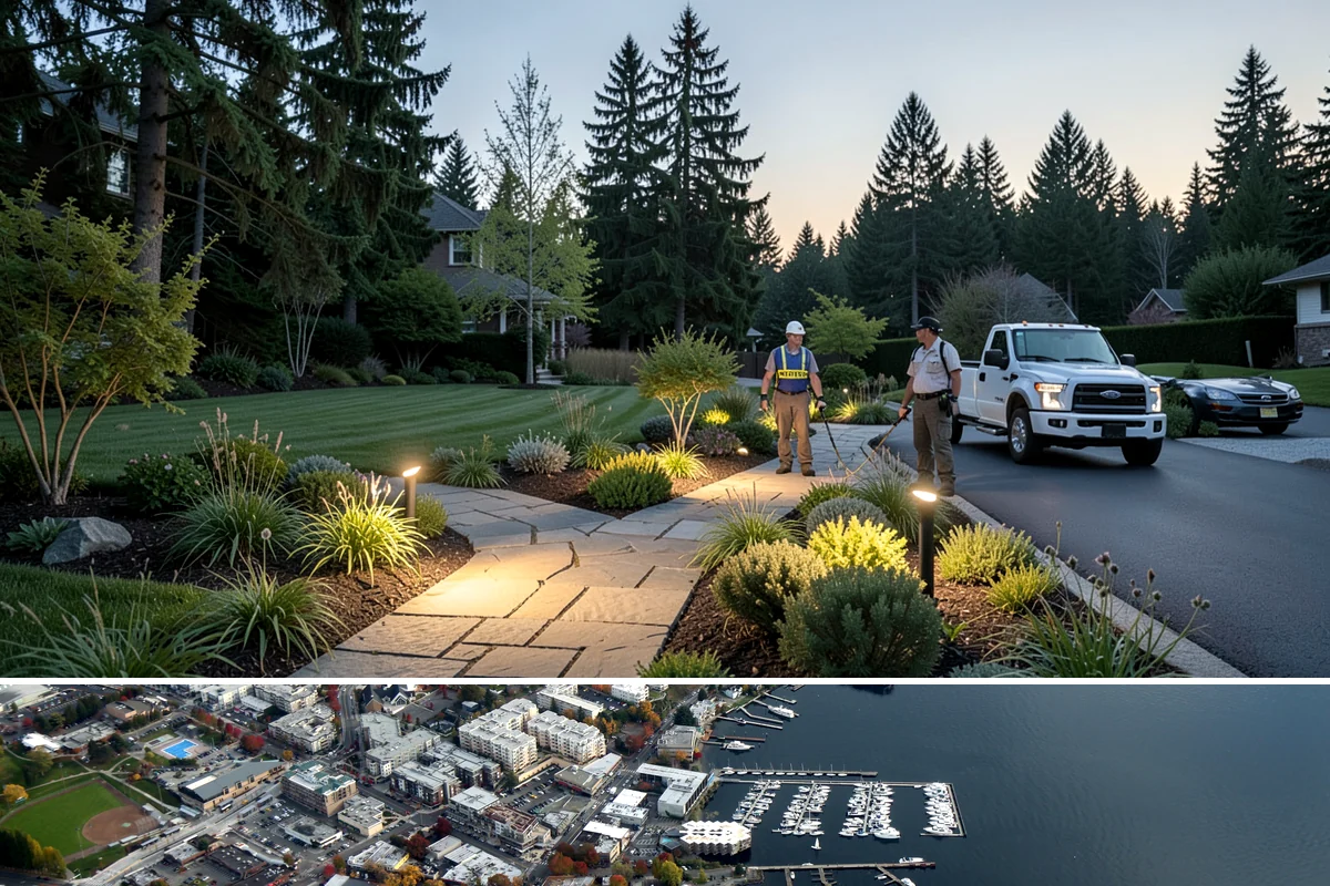 Pondless Waterfall in Kirkland, King County, WA - Best built spring through fall.