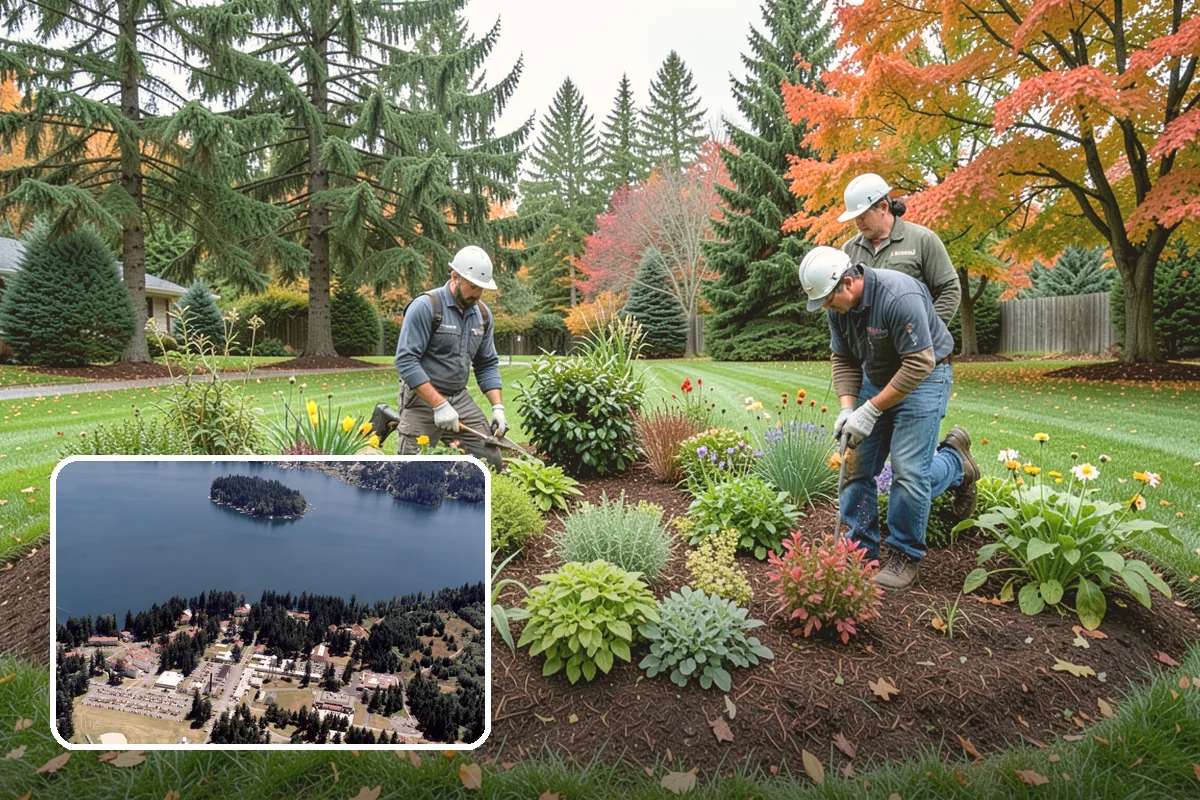 Pondless Waterfall in Lakewood, Pierce County, WA - Beauty and sound, no open pond