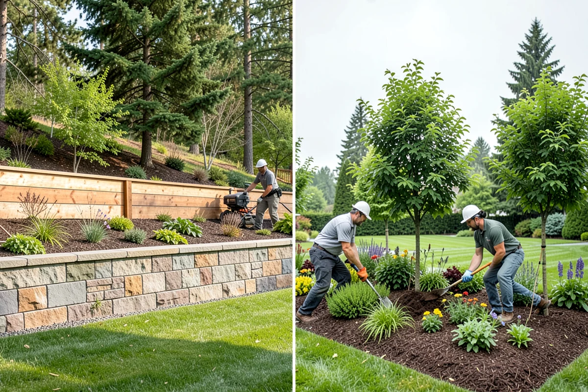 Pondless Waterfall in Lakewood, Pierce County, WA - Design the waterfall and stream path