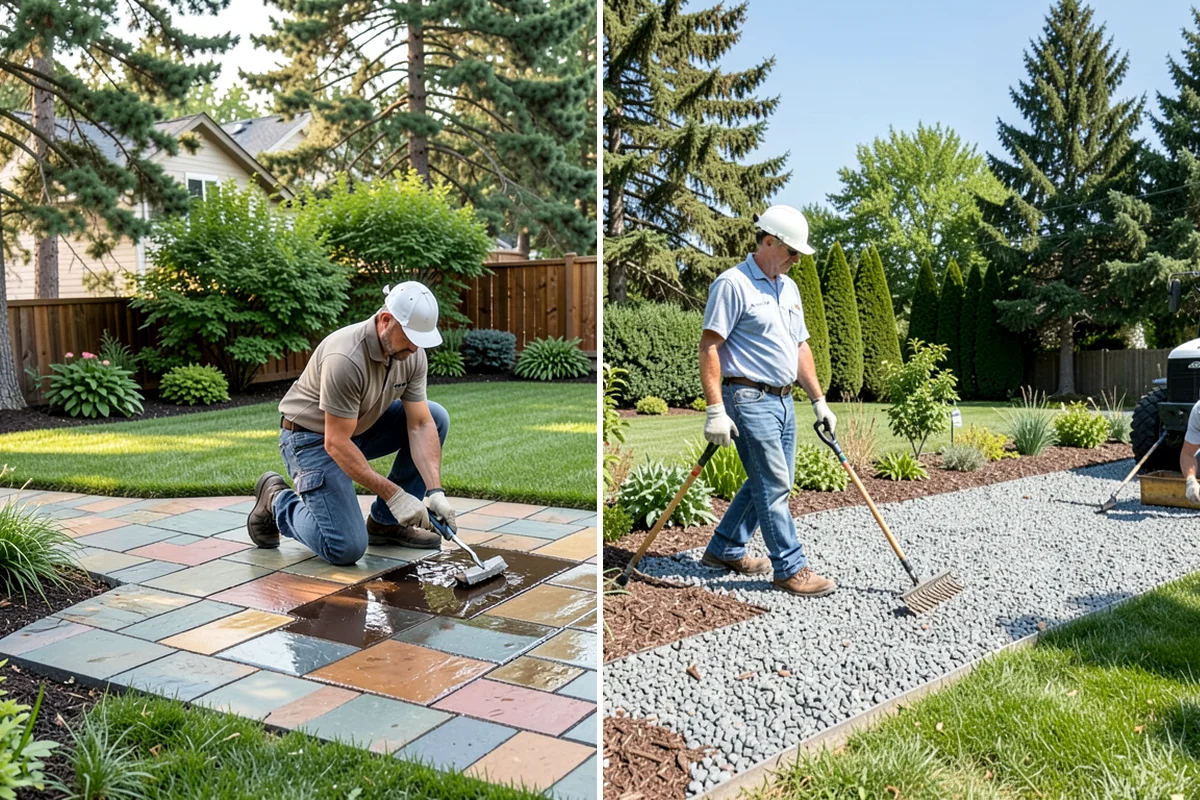 Pondless Waterfall in Lyman, Skagit County, WA - Design the waterfall and stream path