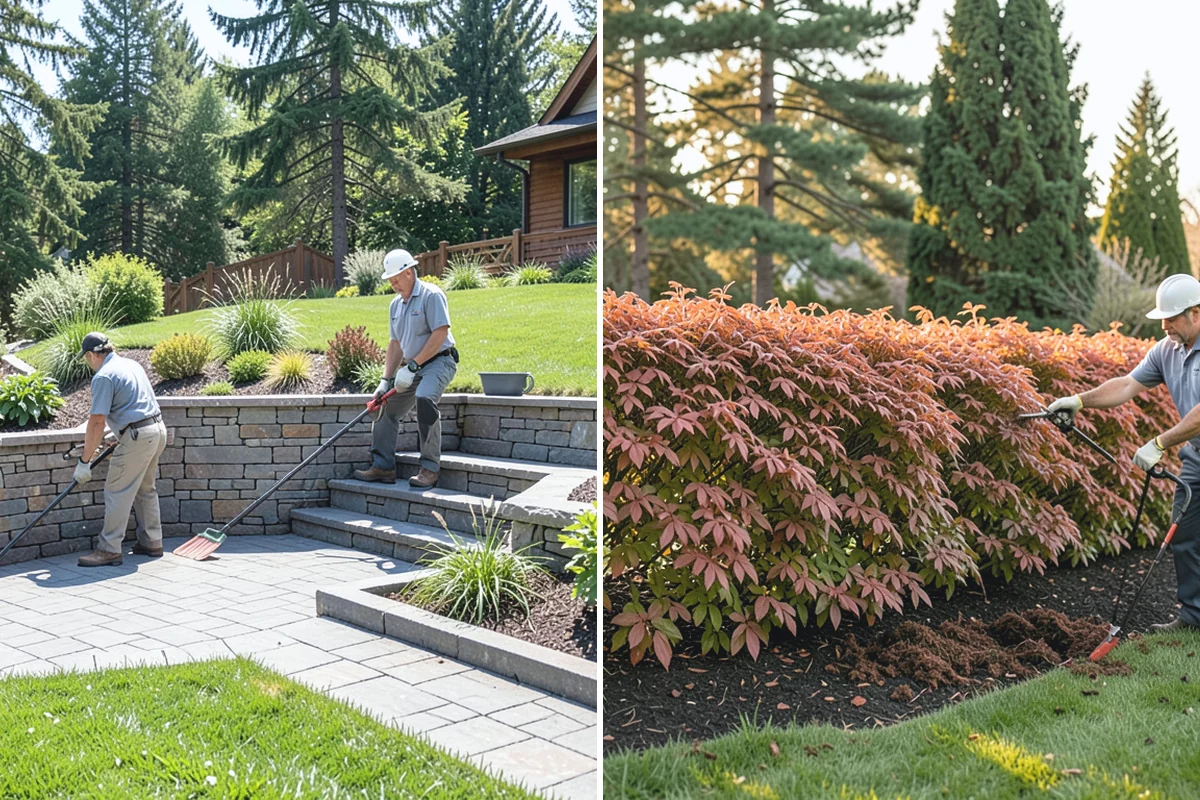 Pondless Waterfall in Marysville, Snohomish County, WA - Design the waterfall and stream path