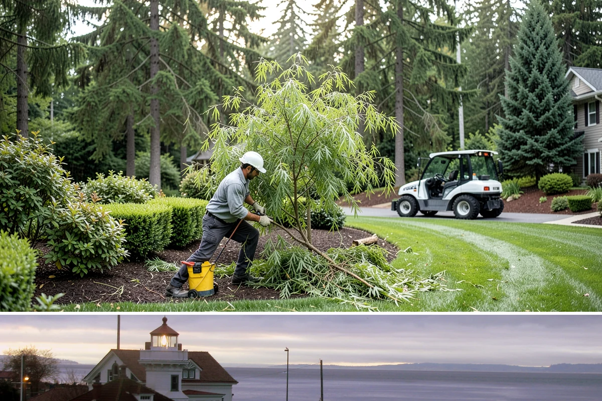 Pondless Waterfall in Mukilteo, Snohomish County, WA - Best built spring through fall.