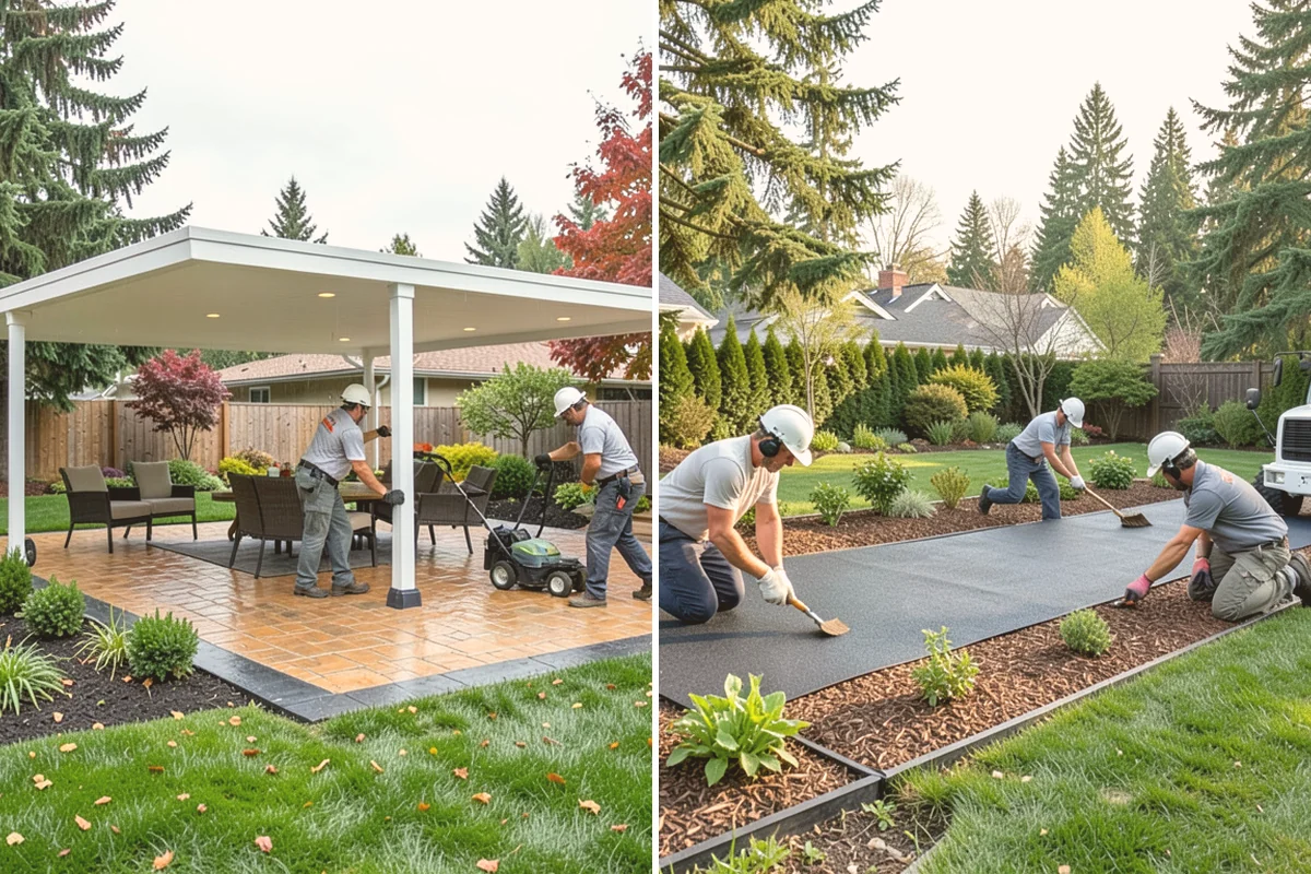 Pondless Waterfall in Orting, Pierce County, WA - Design the waterfall and stream path