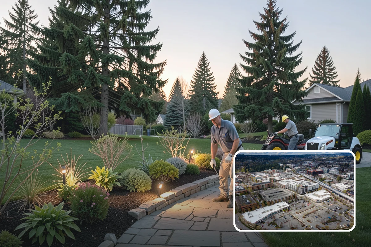 Pondless Waterfall in Redmond, King County, WA - Beauty and sound, no open pond