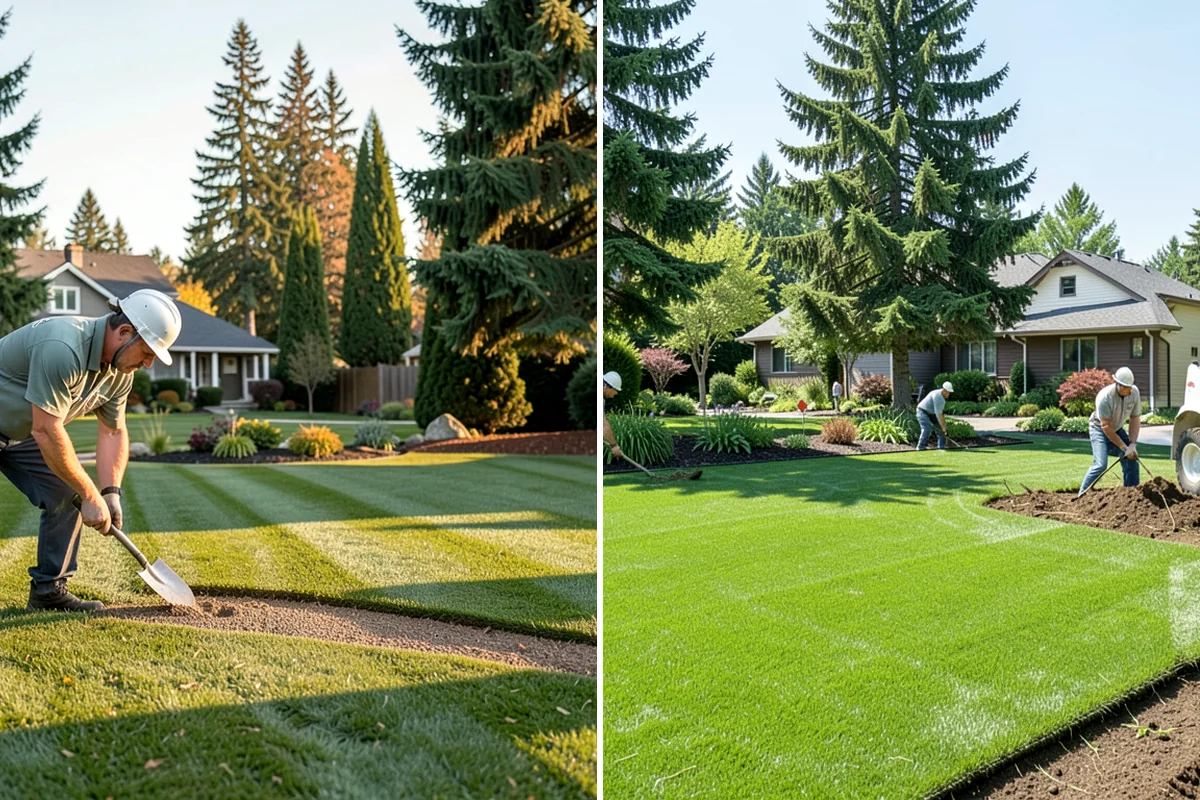 Pondless Waterfall in Sedro-Woolley, Skagit County, WA - Design the waterfall and stream path