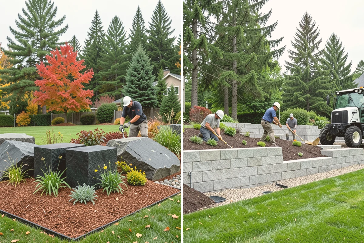 Pondless Waterfall in Stanwood, Snohomish County, WA - Design the waterfall and stream path