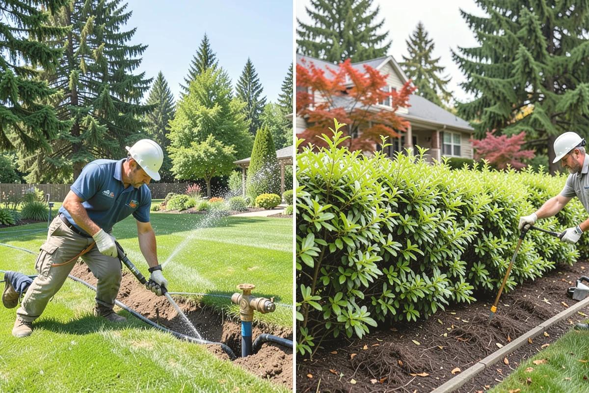 Pondless Waterfall in Tukwila, King County, WA - Design the waterfall and stream path
