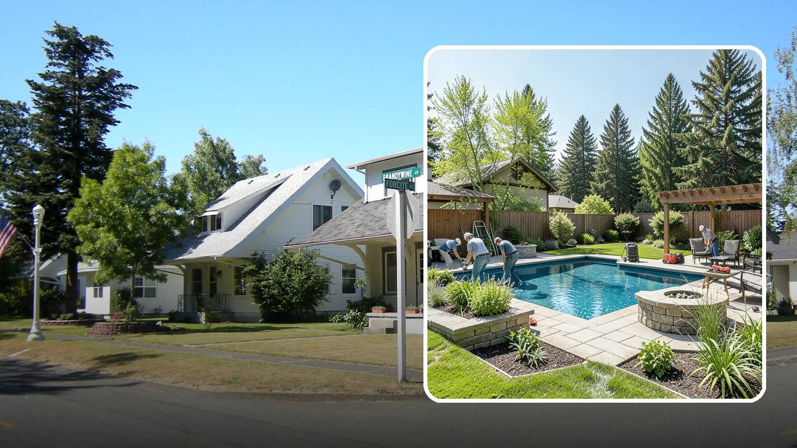 Pool Deck Installation in DuPont, Pierce County, WA - Slip-resistant paver and stone pool decks that surround your pool with safe, beautiful, durable space.