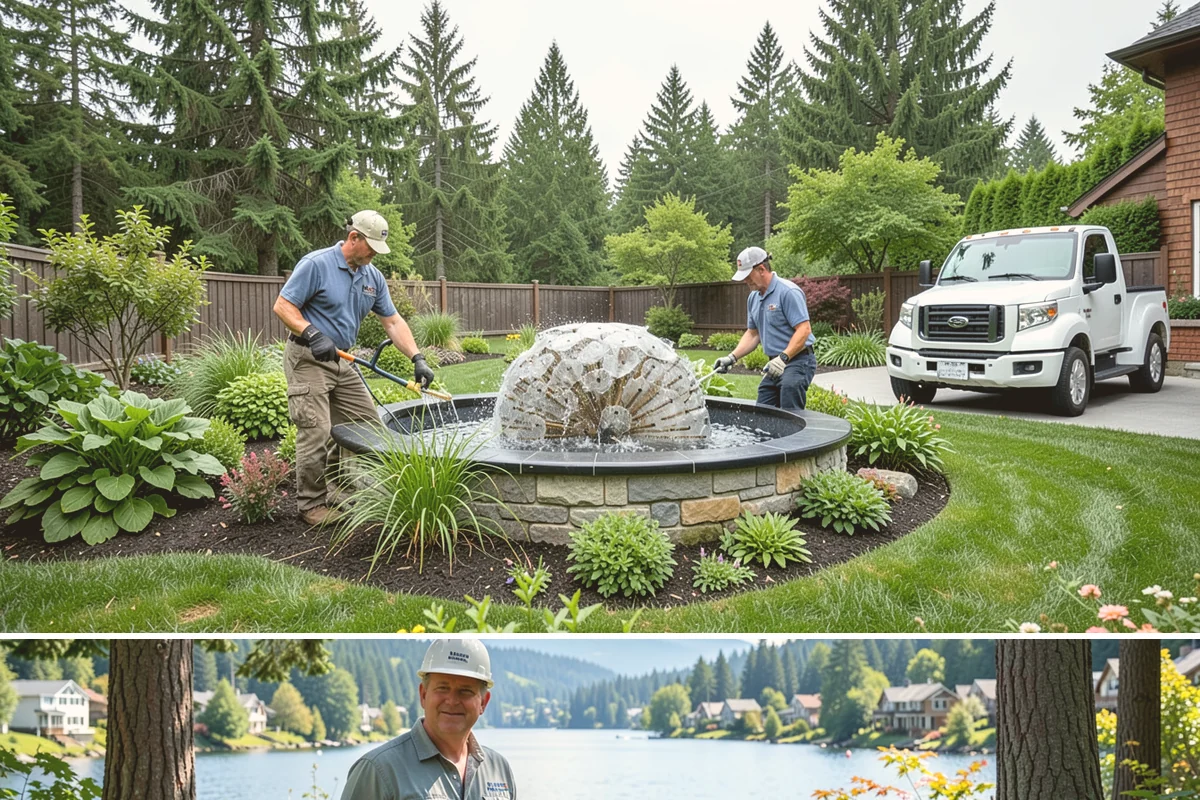 Pool Deck Installation in Milton, King County, WA - Best built spring through fall.
