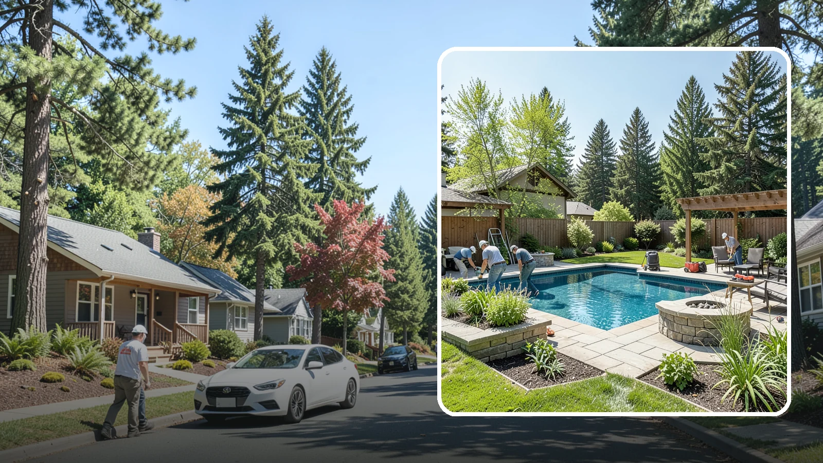 Pool Deck Installation in Orting, Pierce County, WA - Slip-resistant paver and stone pool decks that surround your pool with safe, beautiful, durable space.