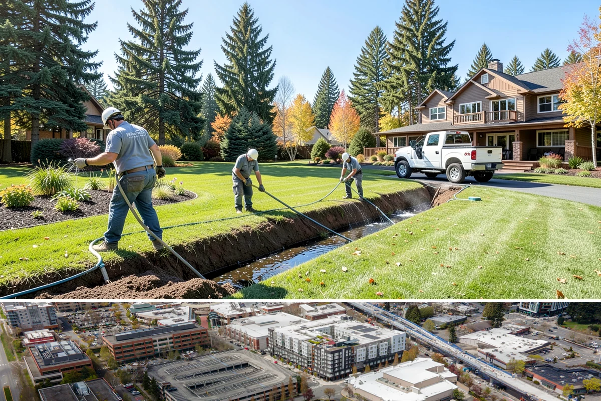 Pool Deck Installation in Redmond, King County, WA - Best built spring through fall.
