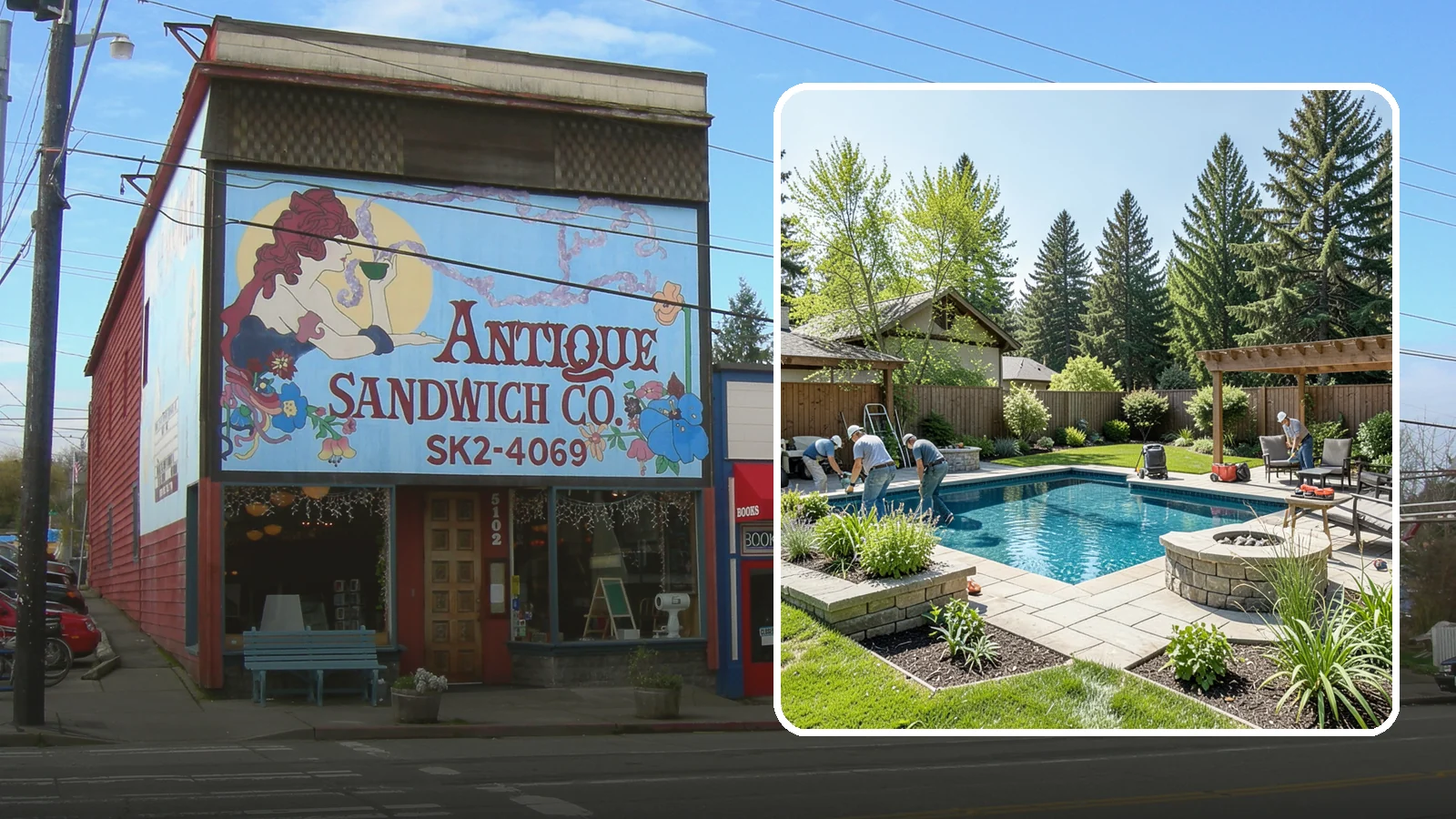Pool Deck Installation in Ruston, Pierce County, WA - Slip-resistant paver and stone pool decks that surround your pool with safe, beautiful, durable space.