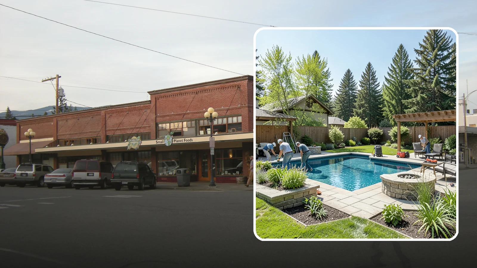 Pool Deck Installation in Sedro-Woolley, Skagit County, WA - Slip-resistant paver and stone pool decks that surround your pool with safe, beautiful, durable space.