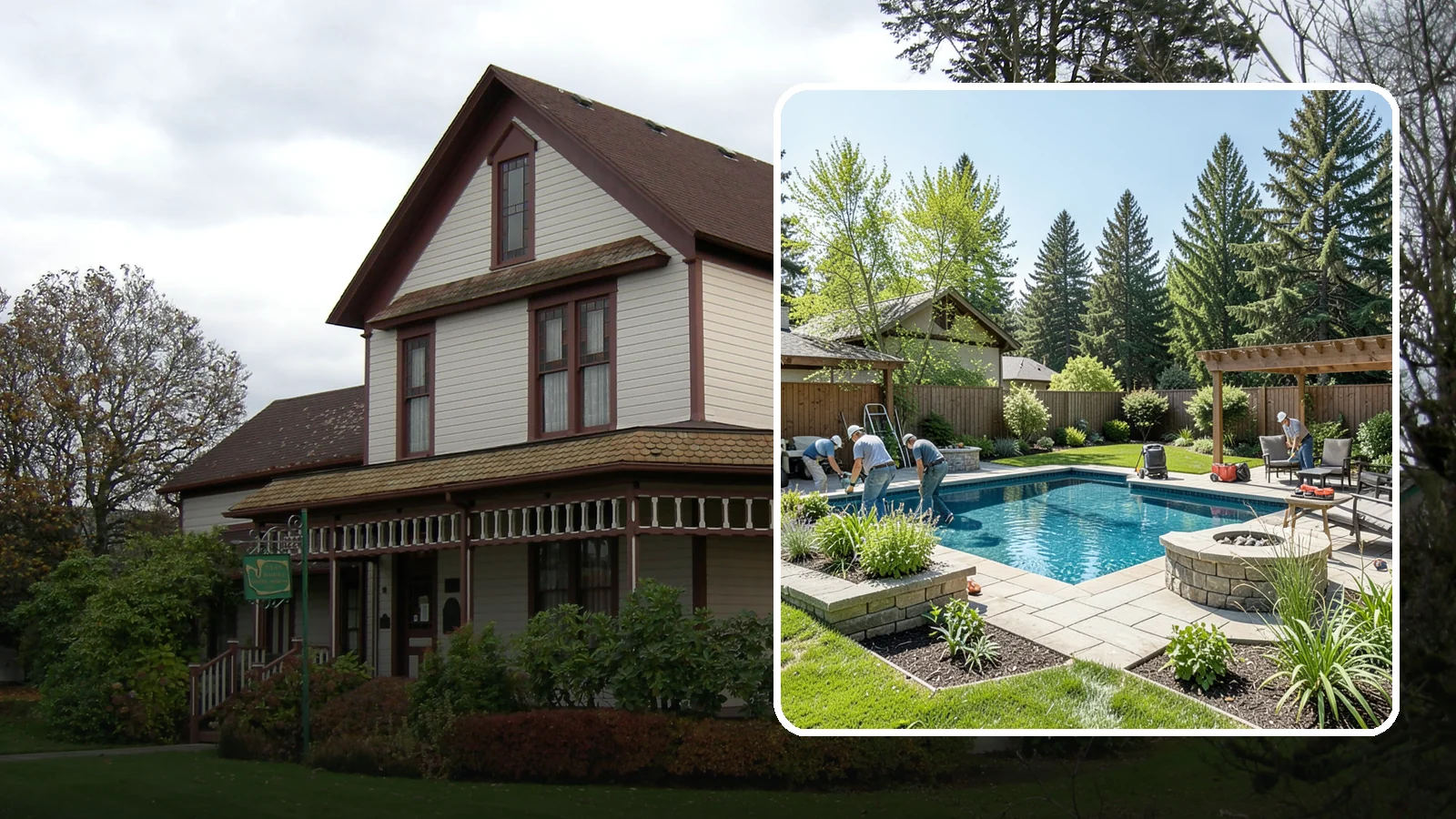 Pool Deck Installation in Sumner, Pierce County, WA - Slip-resistant paver and stone pool decks that surround your pool with safe, beautiful, durable space.