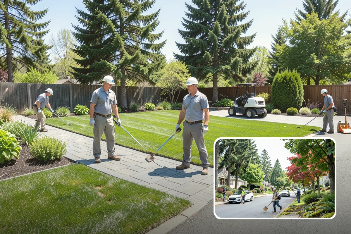 Porcelain Paver Installation in Beaux Arts Village, King County, WA - Nearly nonporous and highly stain resistant
