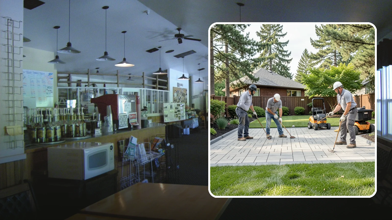 Porcelain Paver Installation in Black Diamond, King County, WA - Low-maintenance 20mm porcelain pavers that resist stains, moss, and fading, delivering a modern, near-zero-upkeep Northwest patio.