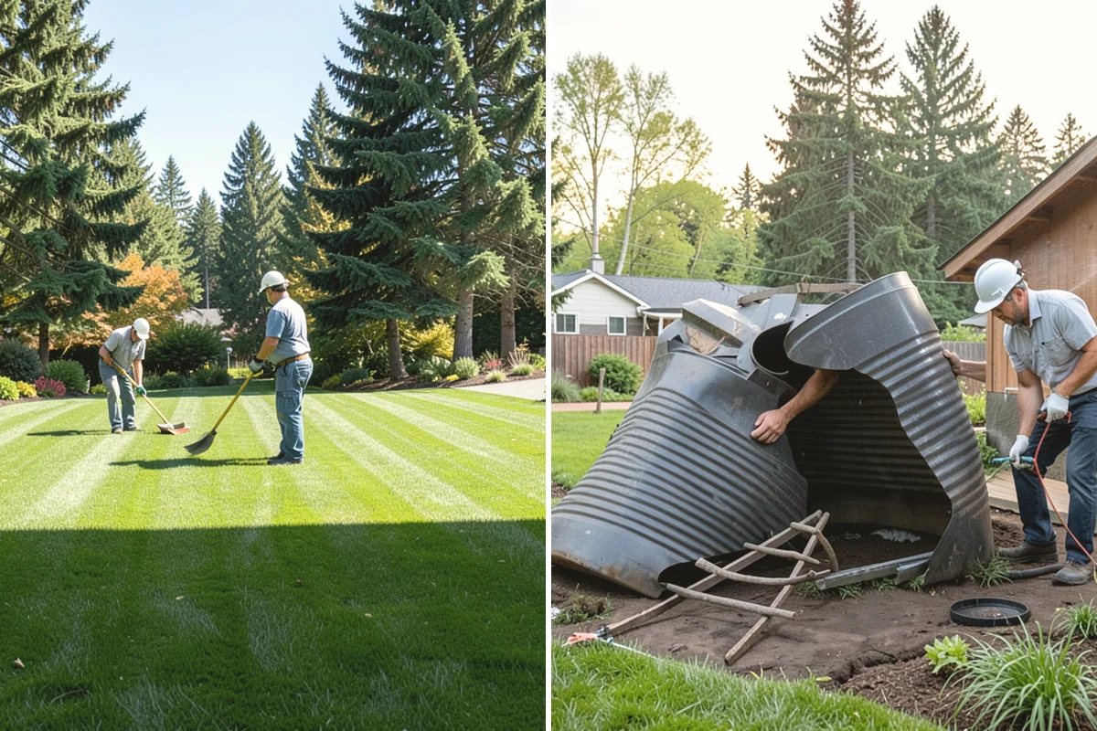 Porcelain Paver Installation in Black Diamond, King County, WA - Confirm layout, look, and drainage method