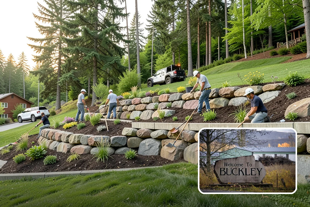 Porcelain Paver Installation in Buckley, Pierce County, WA - Nearly nonporous and highly stain resistant