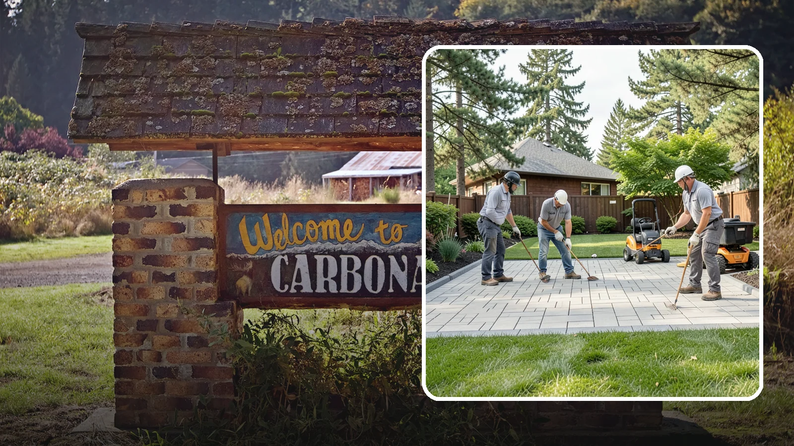 Porcelain Paver Installation in Carbonado, Pierce County, WA - Low-maintenance 20mm porcelain pavers that resist stains, moss, and fading, delivering a modern, near-zero-upkeep Northwest patio.