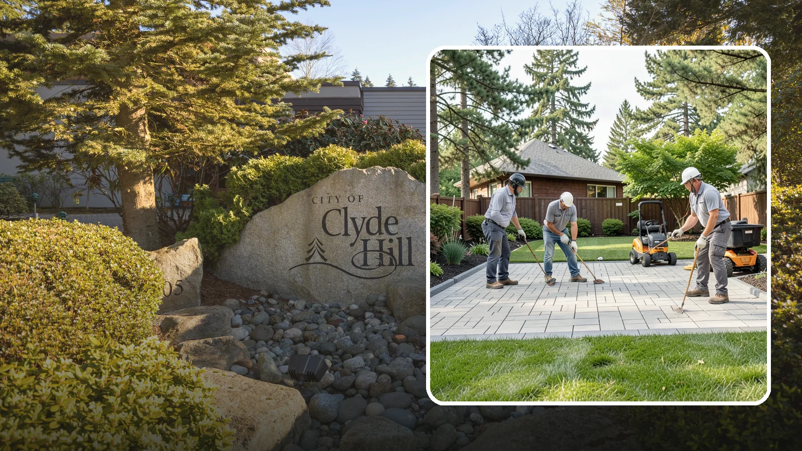 Porcelain Paver Installation in Clyde Hill, King County, WA - Low-maintenance 20mm porcelain pavers that resist stains, moss, and fading, delivering a modern, near-zero-upkeep Northwest patio.