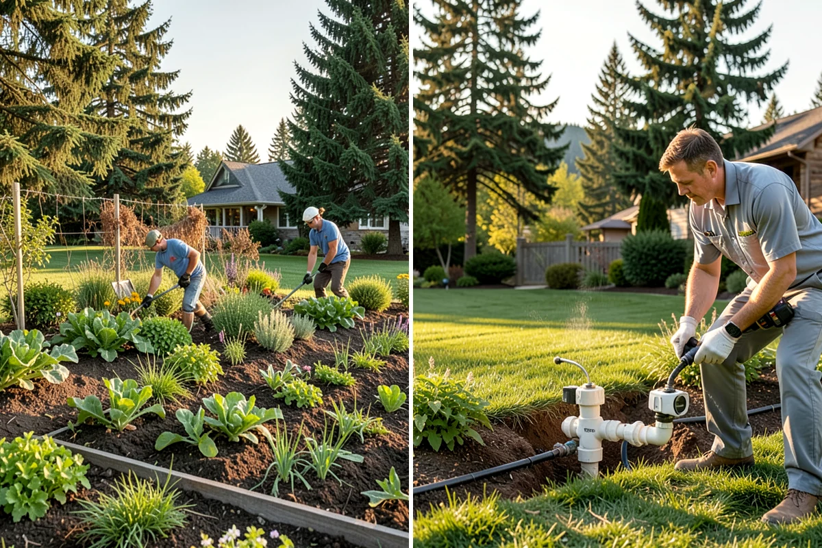 Porcelain Paver Installation in Clyde Hill, King County, WA - Confirm layout, look, and drainage method