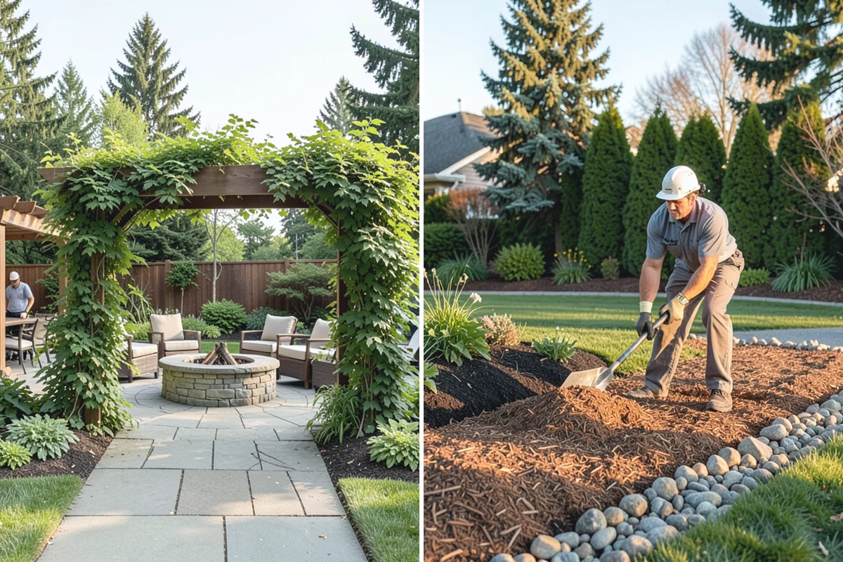 Porcelain Paver Installation in Coupeville, Island County, WA - Confirm layout, look, and drainage method