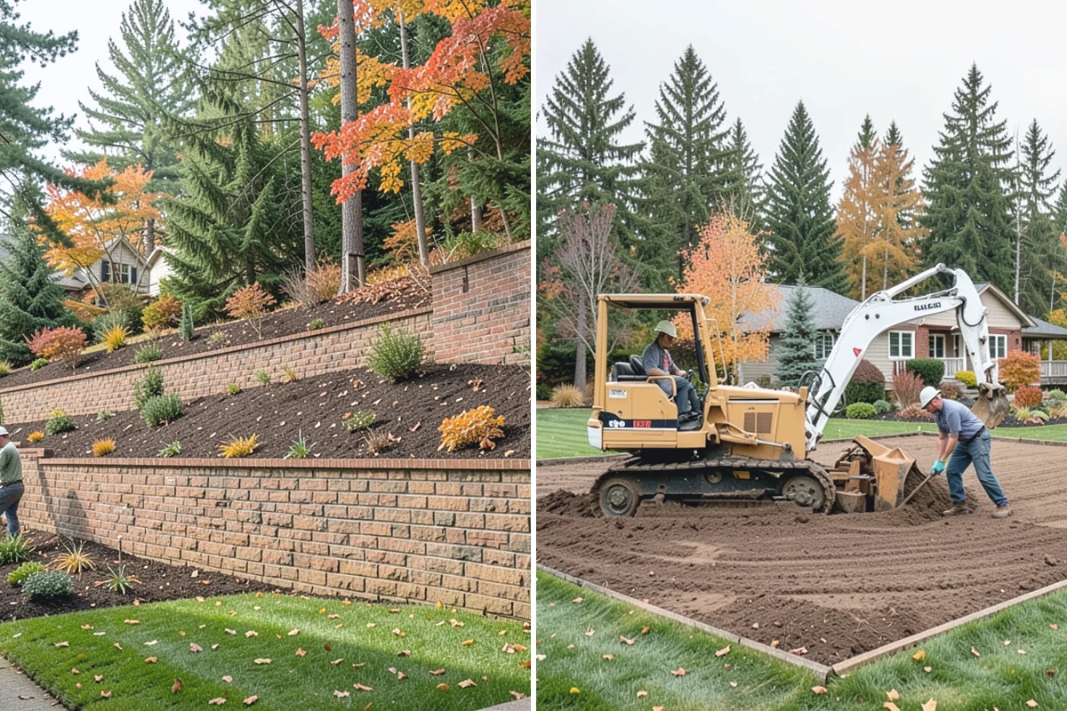 Porcelain Paver Installation in Darrington, Snohomish County, WA - Confirm layout, look, and drainage method
