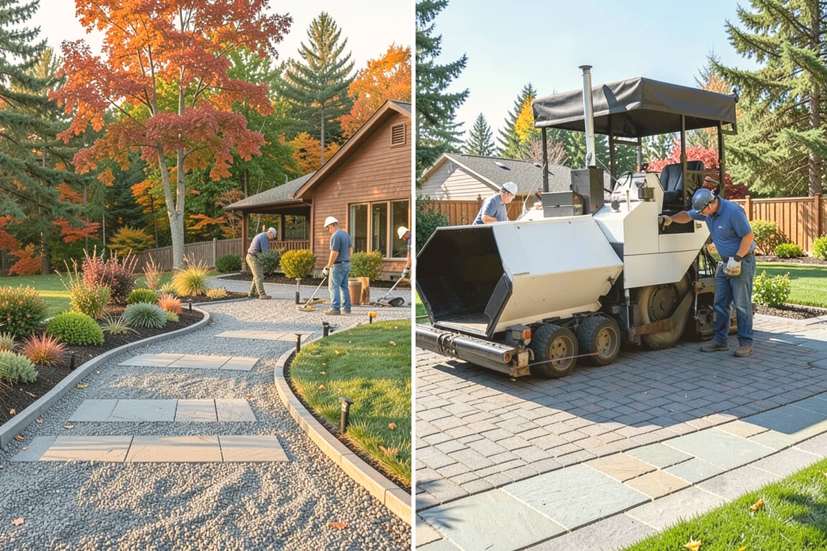 Porcelain Paver Installation in Fife, Pierce County, WA - Confirm layout, look, and drainage method