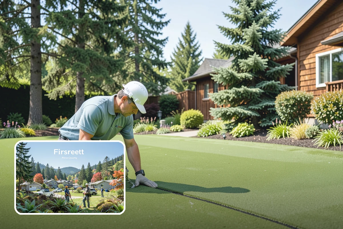 Porcelain Paver Installation in Fircrest, Pierce County, WA - Nearly nonporous and highly stain resistant