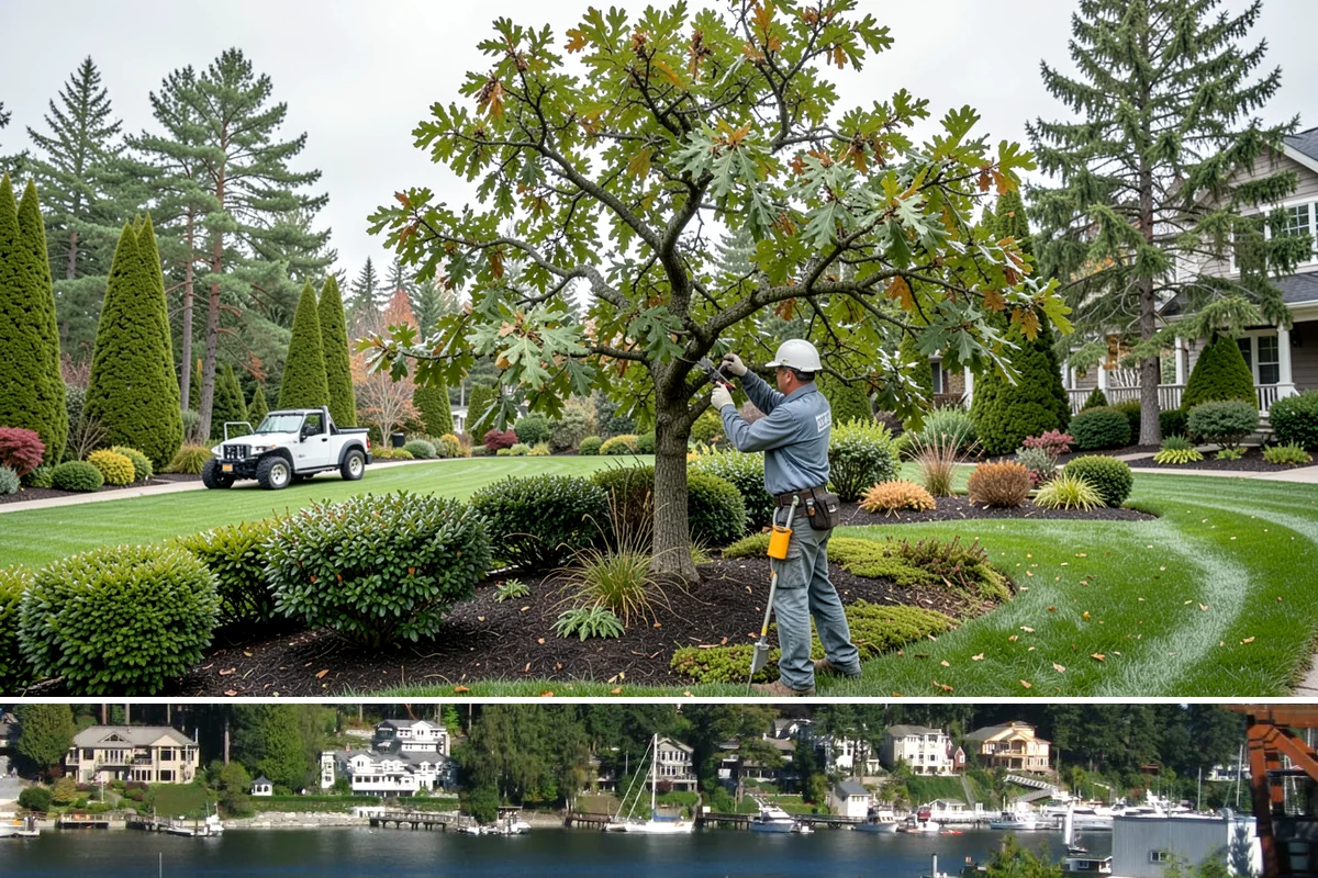 Porcelain Paver Installation in Gig Harbor, Pierce County, WA - Installable nearly year-round given its low absorption, though a dry base window from spring to fall gives the best results.