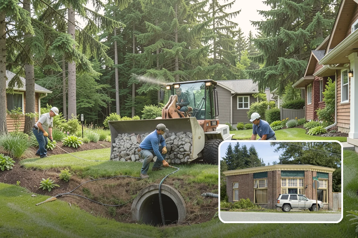 Porcelain Paver Installation in Hamilton, Skagit County, WA - Nearly nonporous and highly stain resistant
